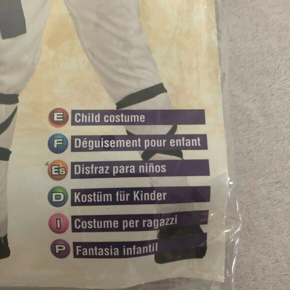 NINJA Costume Rubie's Boys Girls Child Dress Up Size Small US 4-6 (3-4 y.o.) - Picture 3 of 11